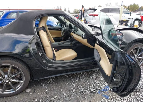 2016 Mazda Mx-5 Miata Grand Touring из США, поврежденный, VIN JM1NDAD76G0103537